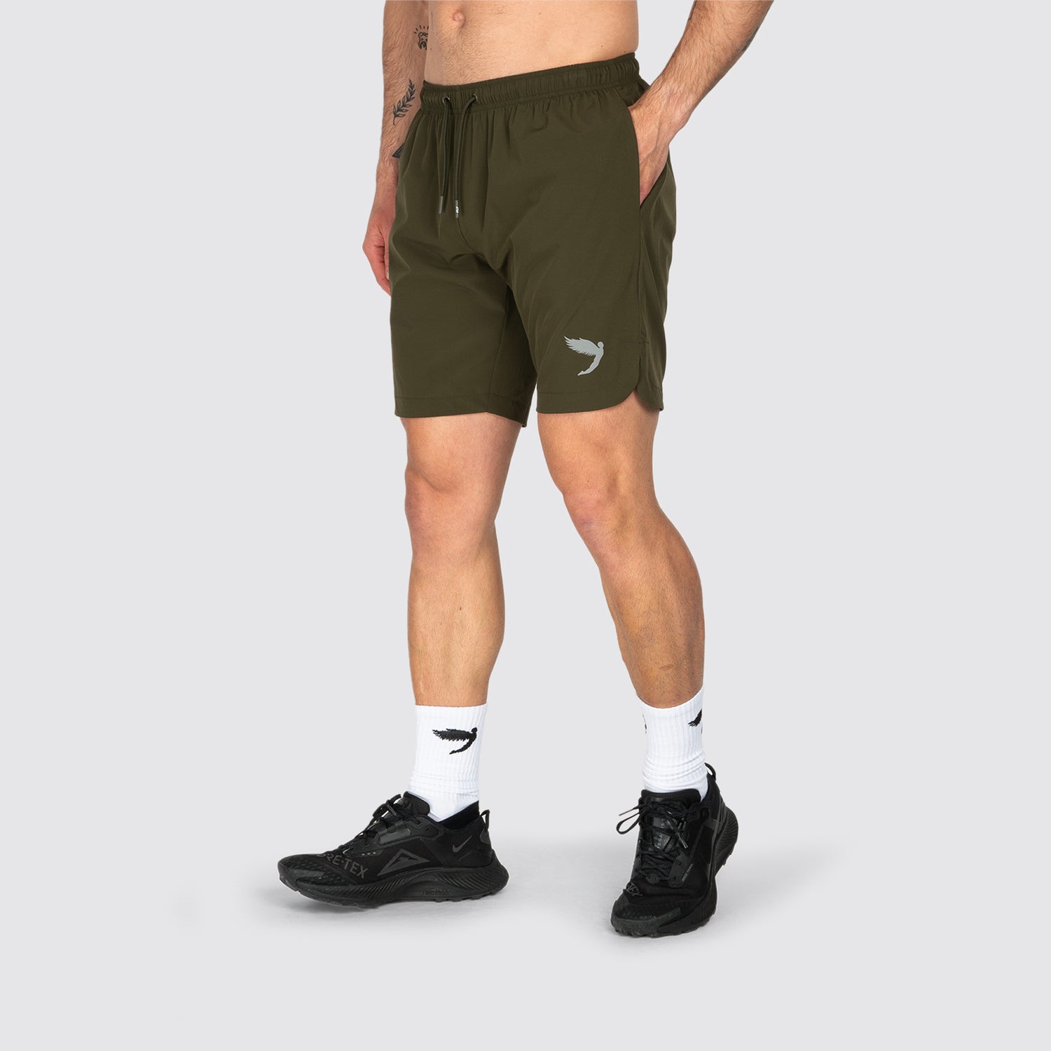 Performance Shorts Olive Green (8618910449893)