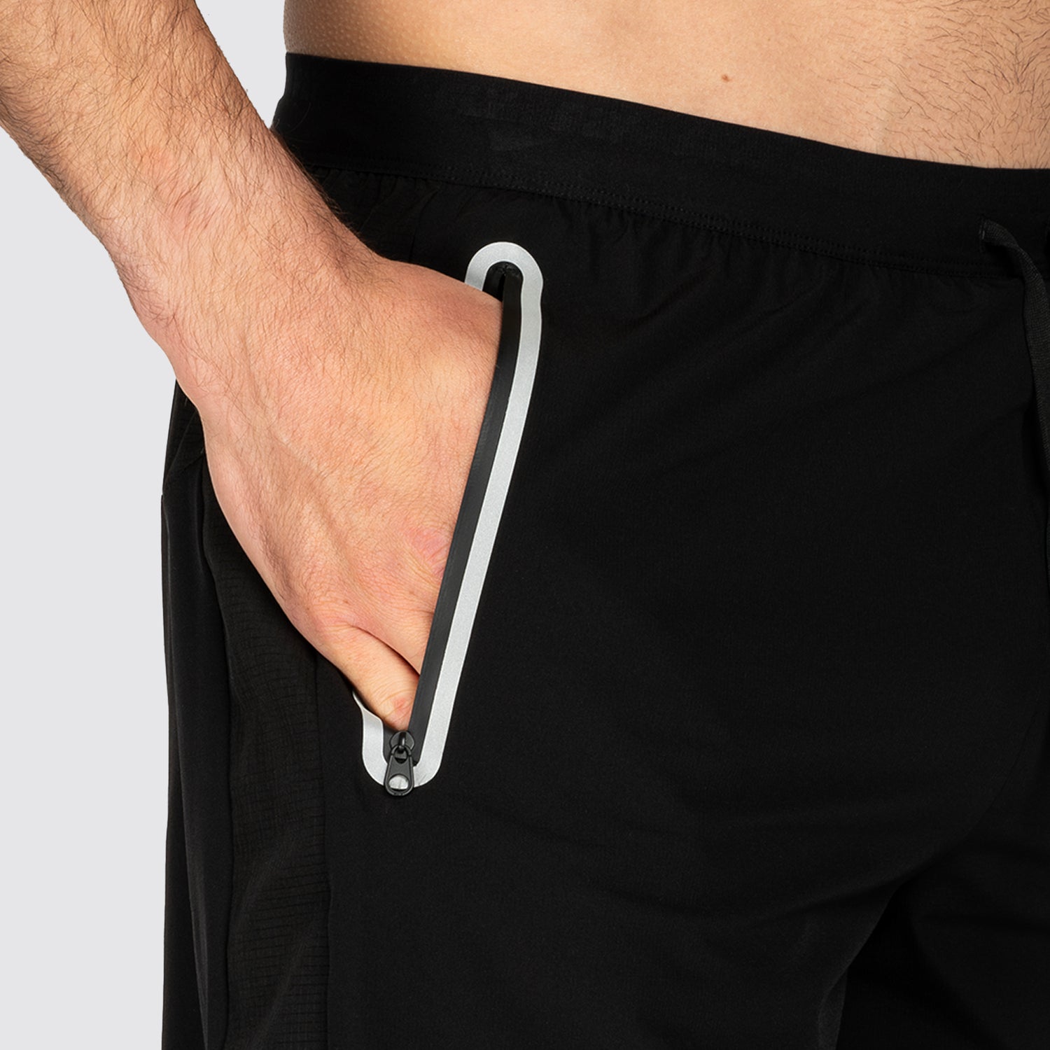 Tempo 2-1 Shorts Long Black (8441333940453)