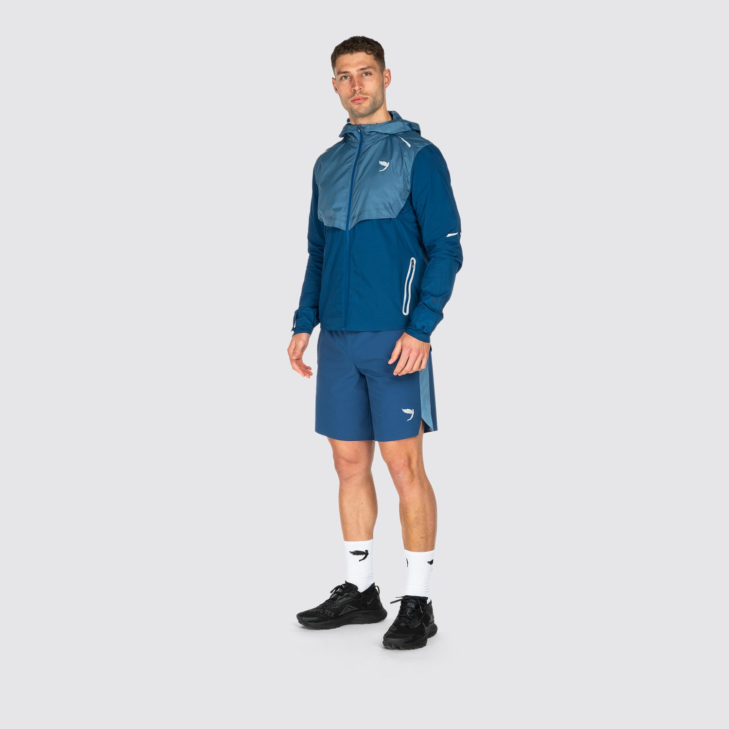 Tempo 2-1 Shorts Long Blue (8441334038757)