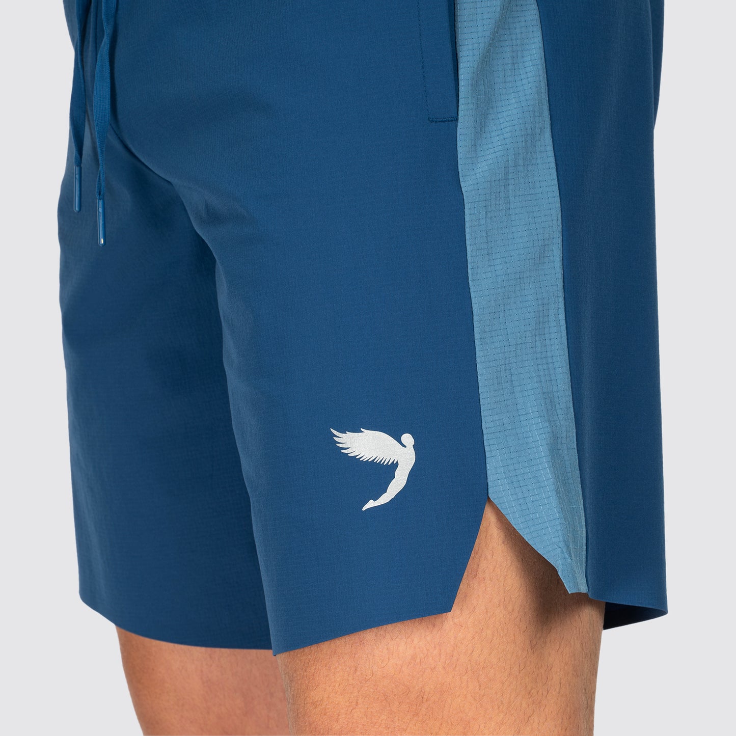 Tempo 2-1 Shorts Long Blue (8441334038757)