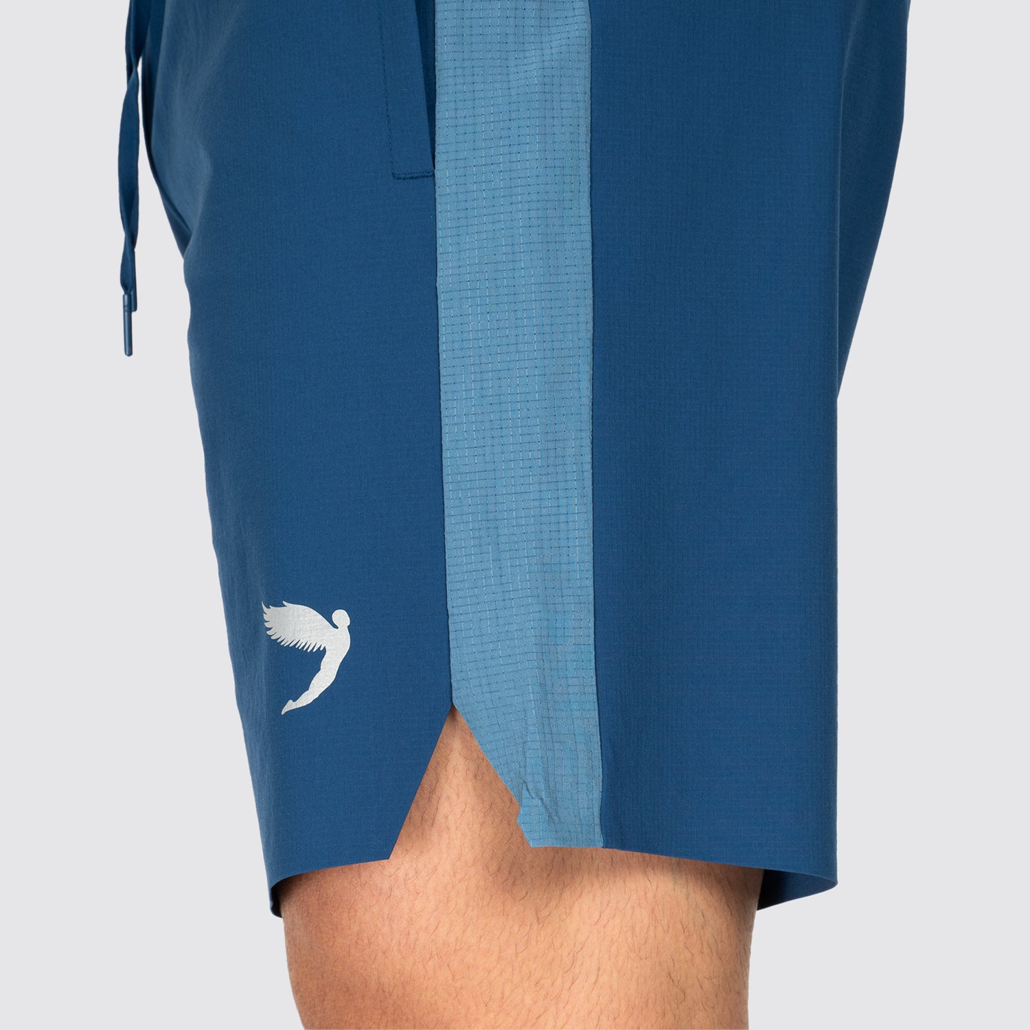 Tempo 2-1 Shorts Long Blue (8441334038757)