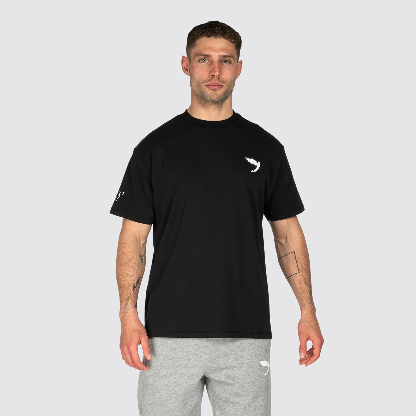 Undisputed Relaxed Fit Tee Black (8441215713509)