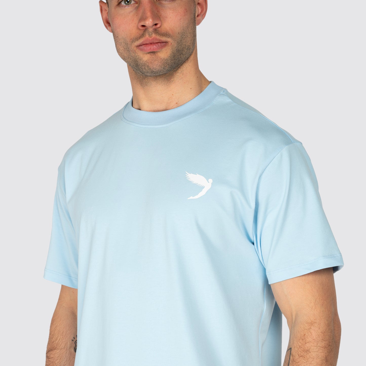 Undisputed Relaxed Fit Tee Aqua (8441215746277)