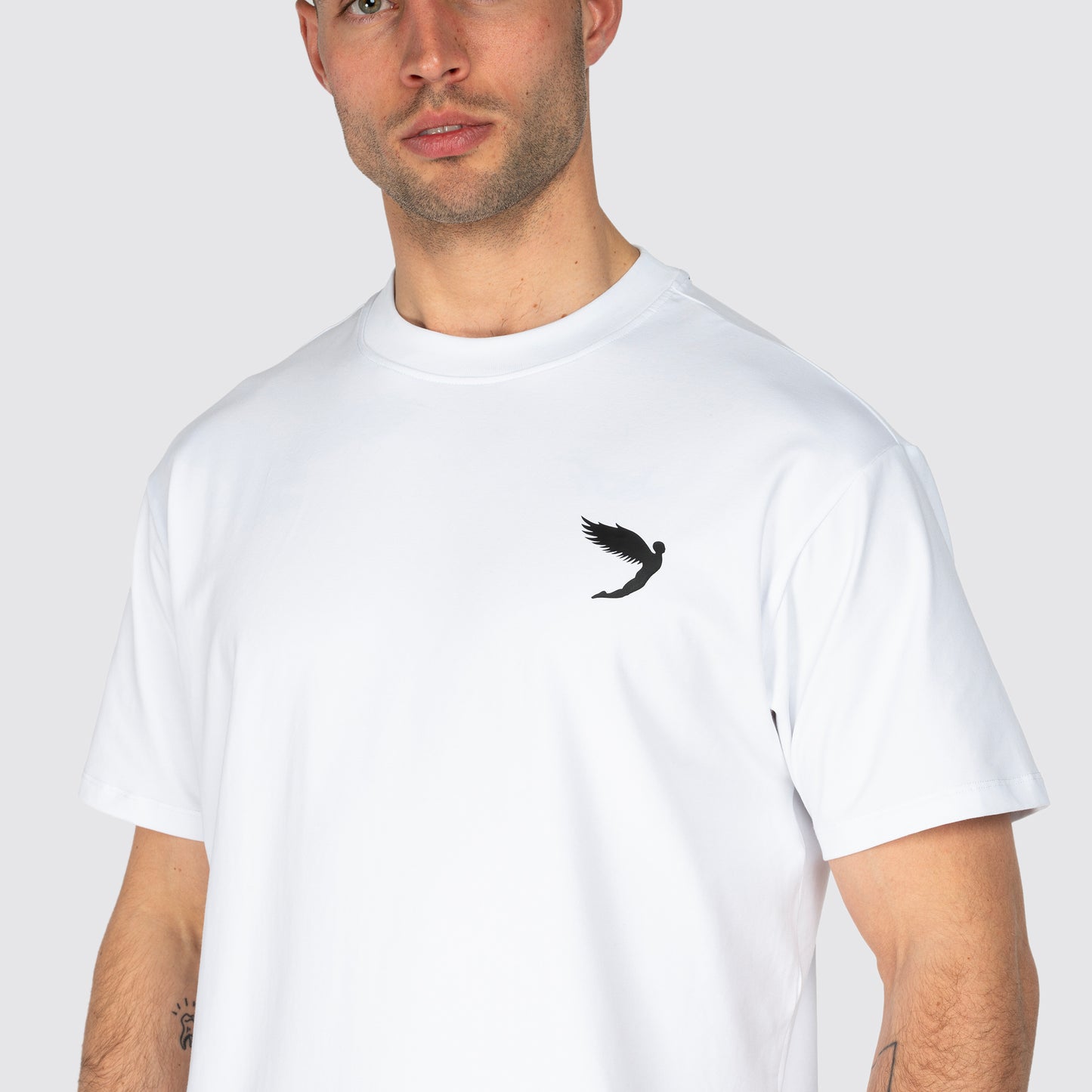 Undisputed Relaxed Fit Tee White (8441215582437)