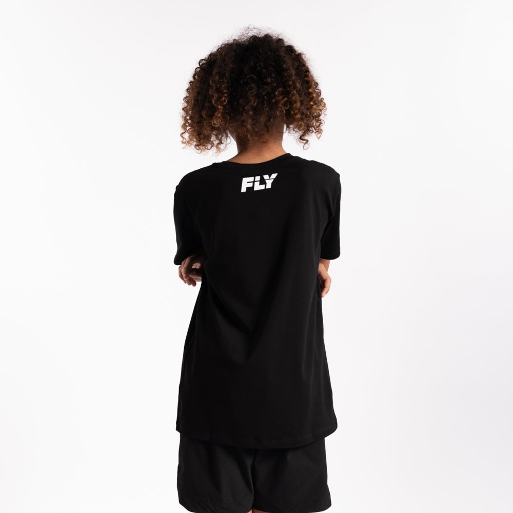 Kids Big Logo Tee Black (7584952942844) (7939700097253)