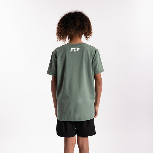 Kids Big Logo Tee Green (7584956776700) (7939700031717)