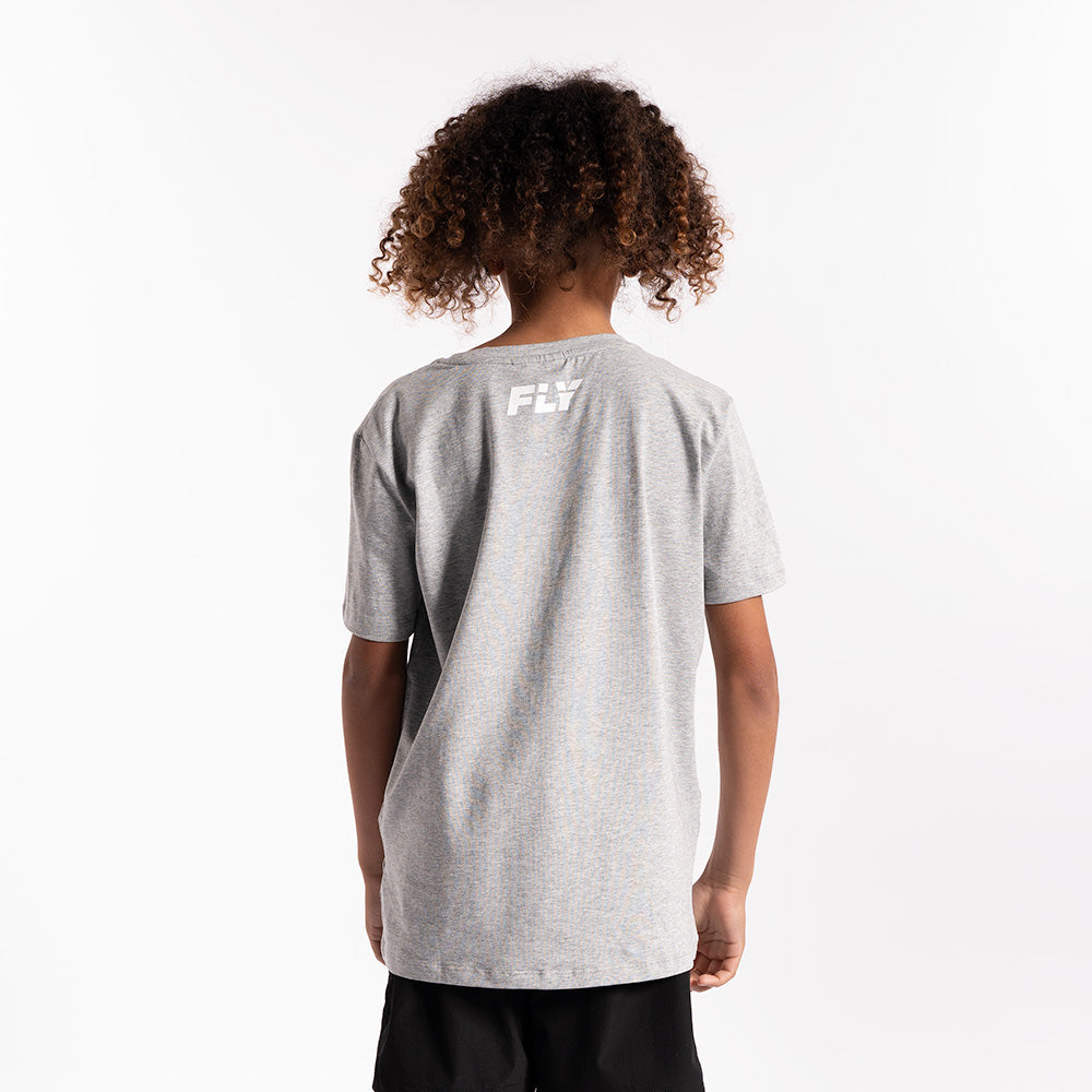 Kids Big Logo Tee Grey (7584964018428) (7939699966181)