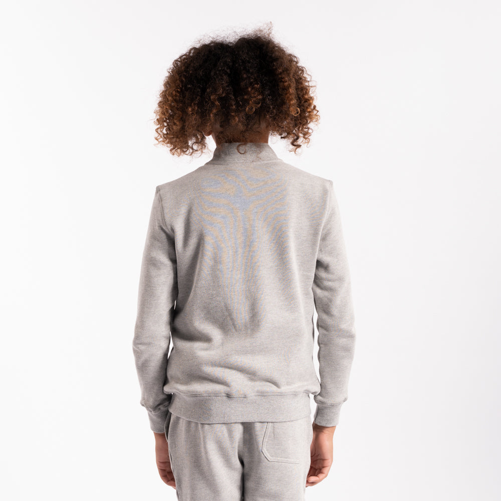 Kids Tracksuit Jacket Grey (6541114867876) (7939909452005)