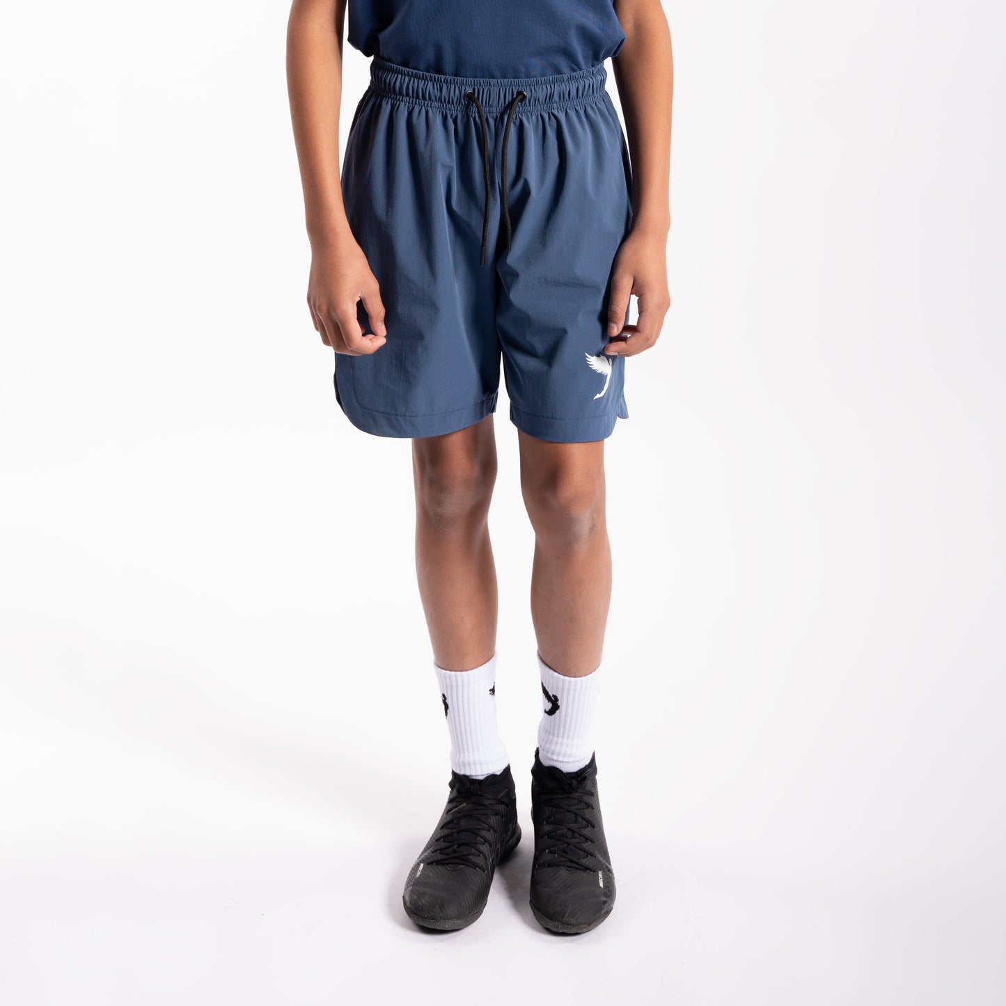 Kids Performance Shorts Blue (7790356037884) (7939616440549)