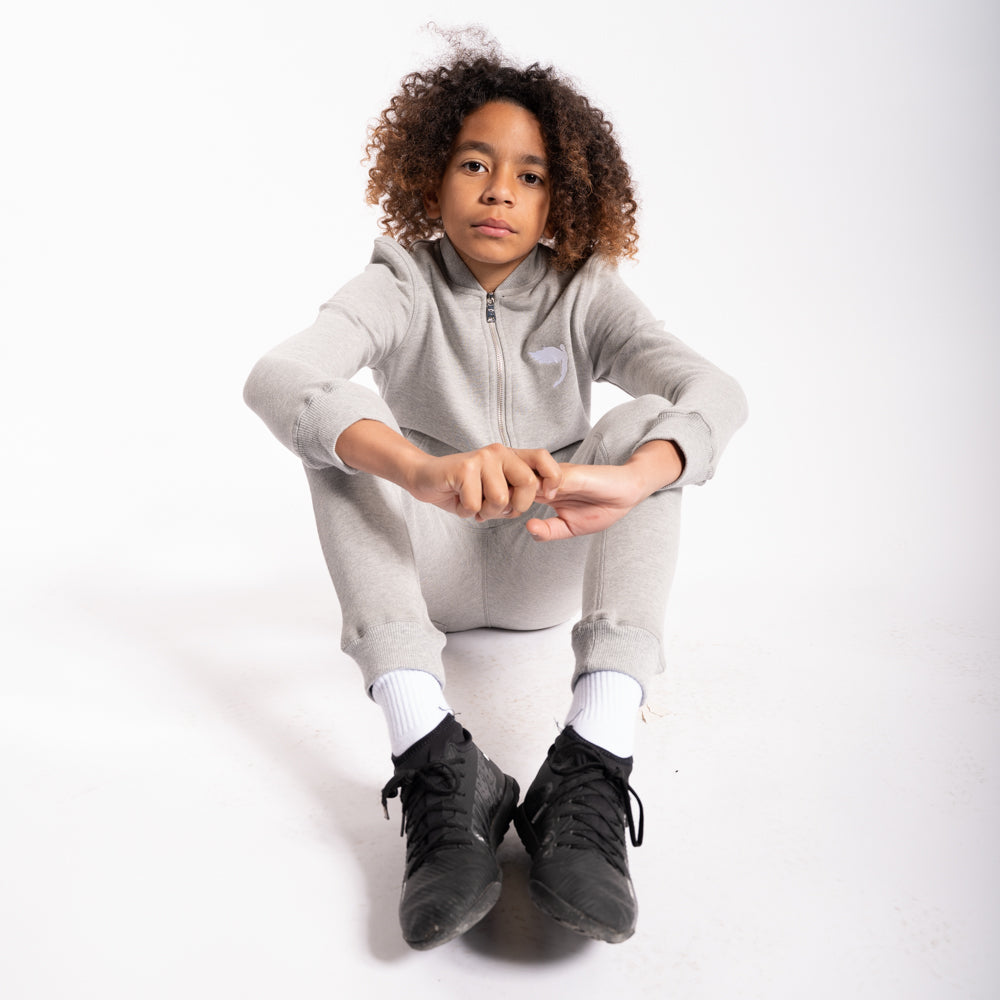 Kids Tracksuit Joggers Grey (6541129285796) (7939908796645)